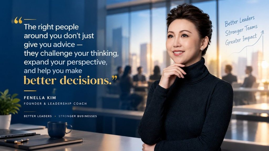 CEO peer advisory group benefits   Better decisions begin with better perspectives  - Fenella Kim