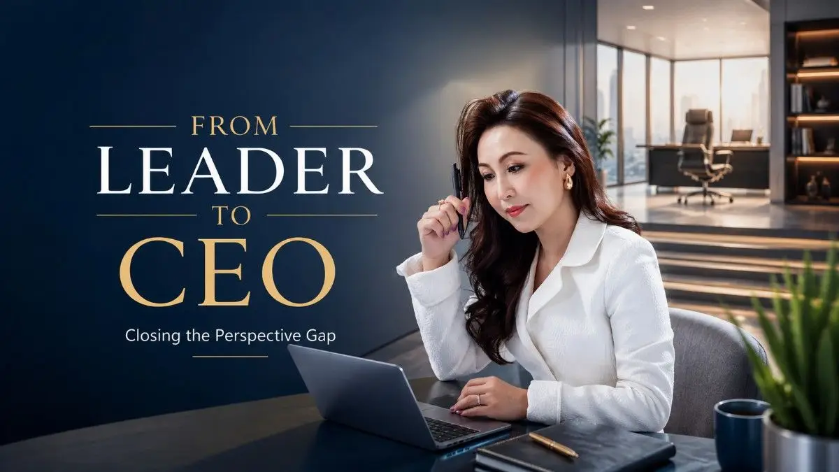 The Gap Between Where You Are and the CEO Seat How Senior Leaders Prepare for the Next Level