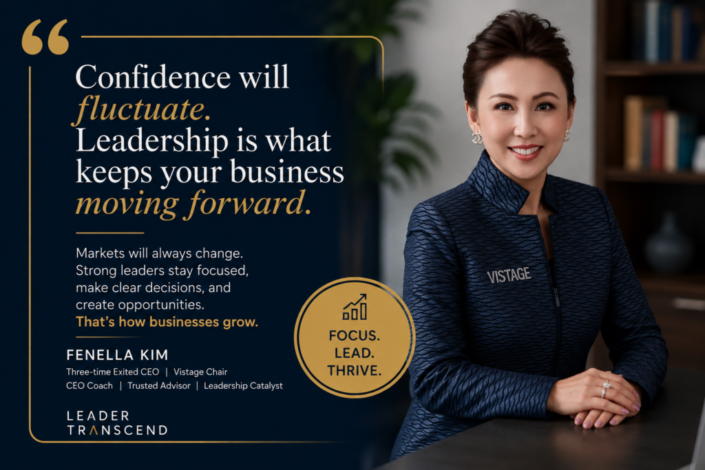 small business confidence fluctuates amid market changes | Fenella Kim on leadership