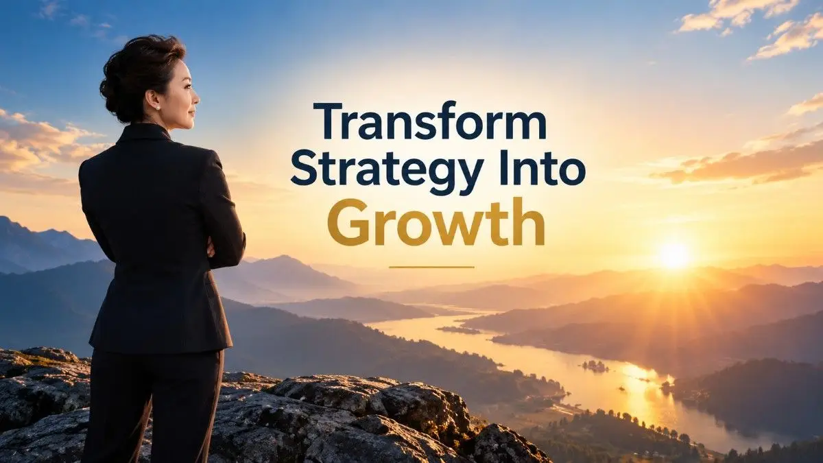 Executive leadership business transformation strategy for sustainable business growth