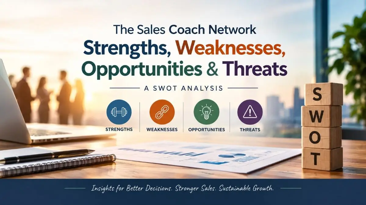 The Sales Coach Network Strengths, Weaknesses, Opportunities, and Threats A SWOT Analysis