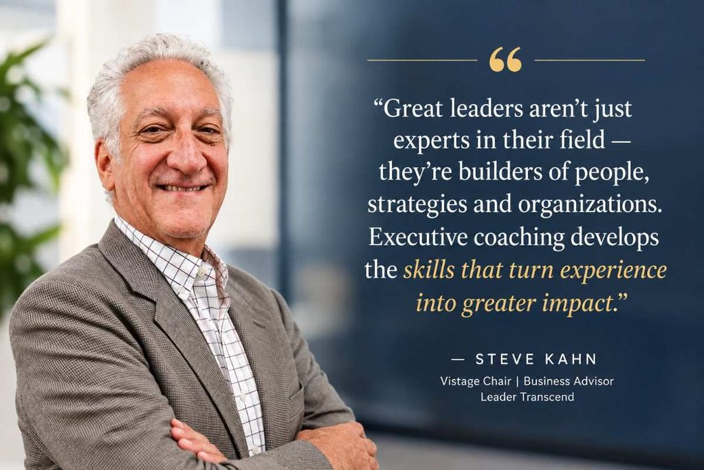 skills developed through executive coaching - Steve Kahn